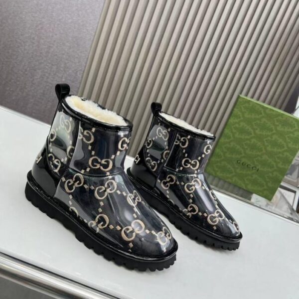 GUCCIPVC ricamo elettrico ultimi stivali da neve