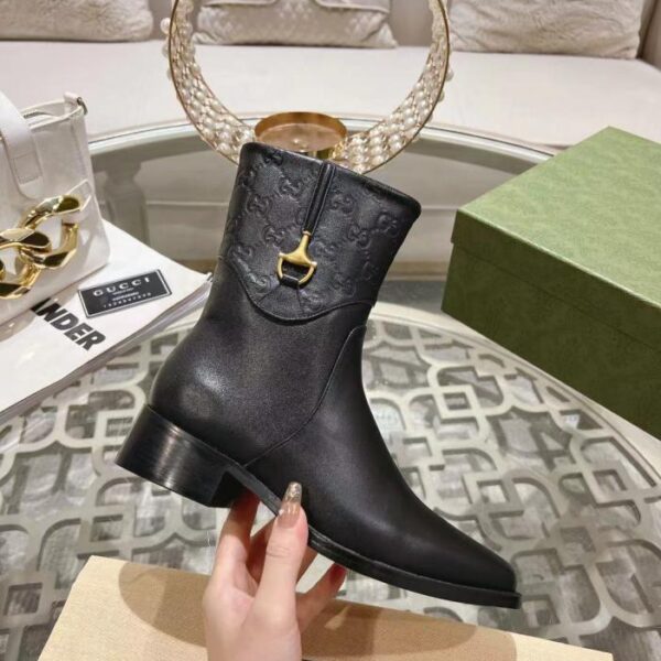 repliche,replica,perfette,siti di,affidabili,migliori siti,dove comprare,1:1,scarpe da ginnastica Gli ultimi stivali da equitazione con dettaglio mezzo morsetto di Gucci per l’autunno e l’inverno