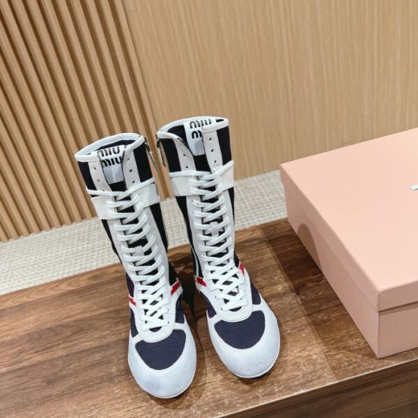 repliche,replica,perfette,siti di,affidabili,migliori siti,dove comprare,1:1,scarpe da ginnastica Mid-top Miu Miu 2025 serie primavera ed estate sport allenamento morale stivali casual stivali da cavaliere