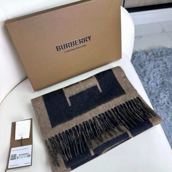 Sciarpa Burberry double face in cashmere