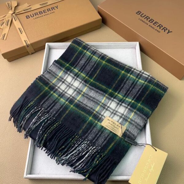 Sciarpa da lavoro ufficiale da uomo a quadri Burberry