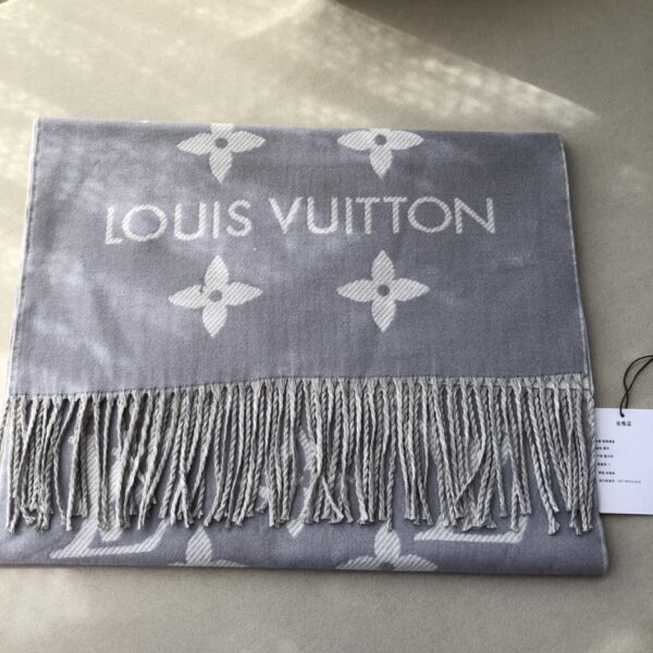 Sciarpa lunga Louis Vuitton 97 lana 3 cashmere