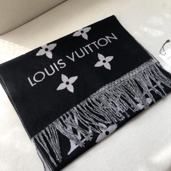 Sciarpa lunga Louis Vuitton 97 lana 3 cashmere