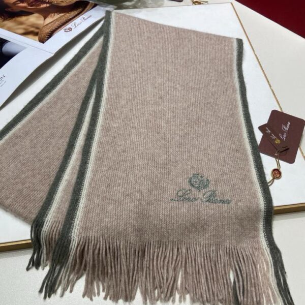 repliche,replica,perfette,siti di,affidabili,migliori siti,dove comprare,1:1,scarpe da ginnastica Sciarpa lunga in cashmere con frange a righe singole LP premium originale