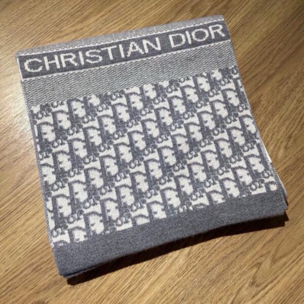 Dior classico autunno e inverno lavorato a maglia jacquard double face