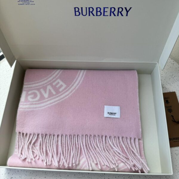 Sciarpa BURBERRY in lana double face e bicolore
