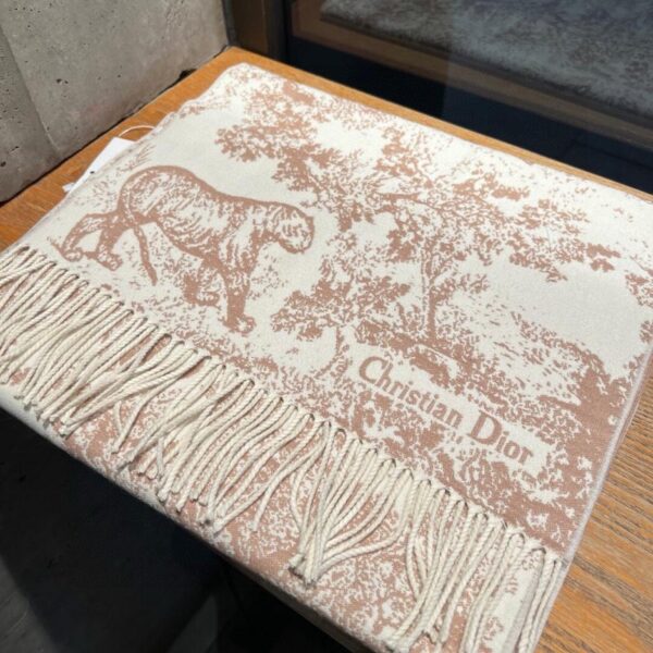 Sciarpa classica con stampa Dior Sauvage