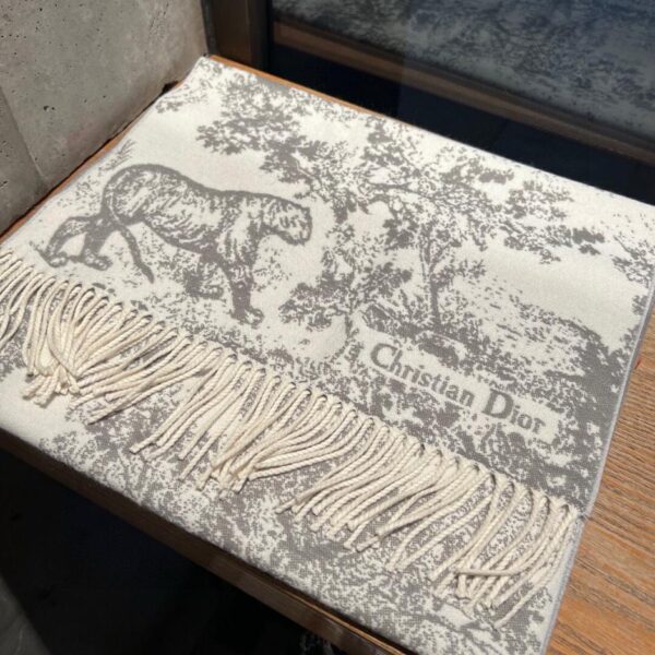 Sciarpa classica con stampa Dior Sauvage