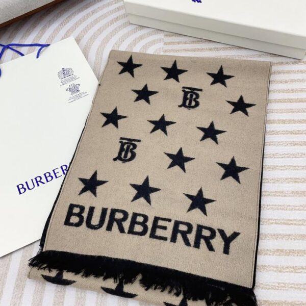 BURBERRY vecchio jacquard double face