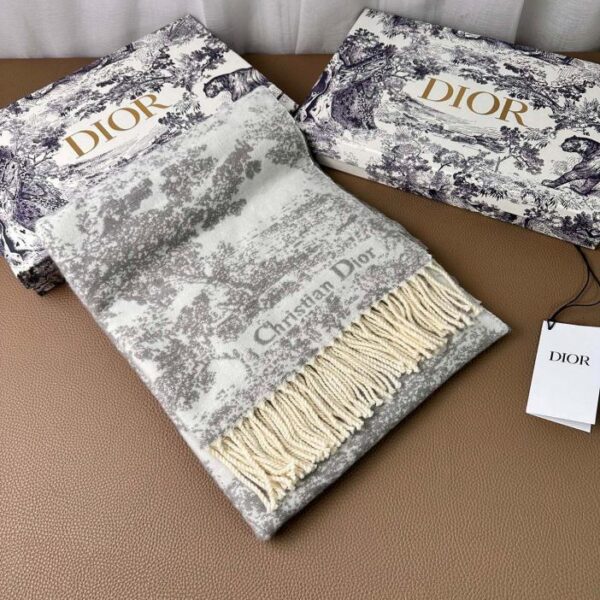 Sciarpa Dior 57 cashmere più 43 lana