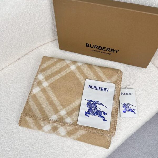 Sciarpa Burberry Archive Beige in misto lana e cashmere