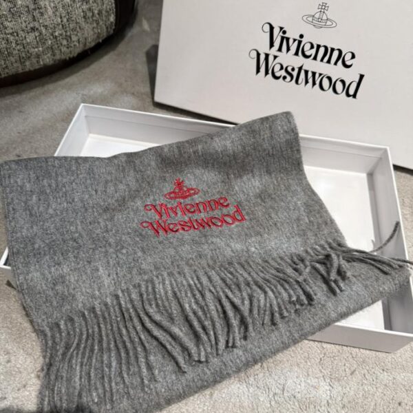 VivienneWestwood Sciarpa Vivienne West in lana cashmere