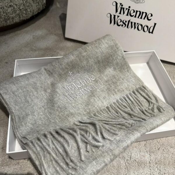 VivienneWestwood Sciarpa Vivienne West in lana cashmere