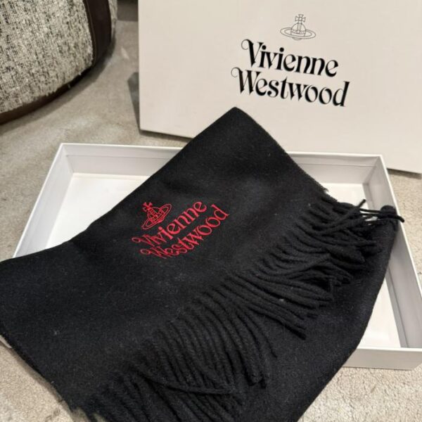 VivienneWestwood Sciarpa Vivienne West in lana cashmere