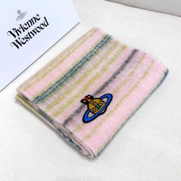 viviennewestwood Sciarpa classica in mohair Saturn grande West Queen Mother