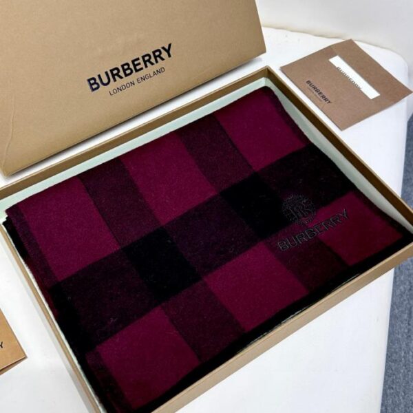 Burberry versione aggiornata morbida sciarpa di fascia alta per uomo e donna