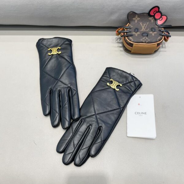 repliche,replica,perfette,siti di,affidabili,migliori siti,dove comprare,1:1,scarpe da ginnastica Nuovi guanti in pelle di pecora da donna Celine