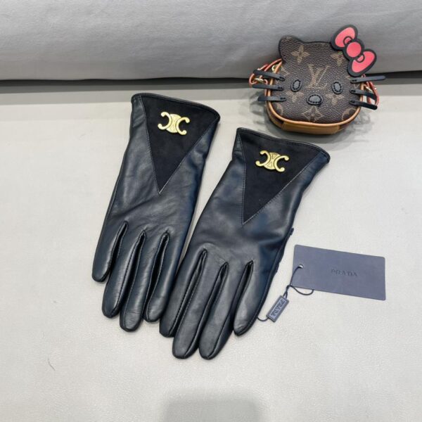 repliche,replica,perfette,siti di,affidabili,migliori siti,dove comprare,1:1,scarpe da ginnastica Guanti da donna in pelle di pecora Celine