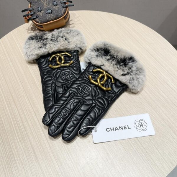 repliche,replica,perfette,siti di,affidabili,migliori siti,dove comprare,1:1,scarpe da ginnastica Chanel autunno e inverno pigro pelliccia di coniglio ricamo casuale guanti di pelle di pecora guanti touch cellulare