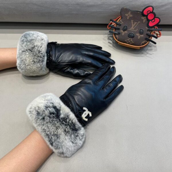 repliche,replica,perfette,siti di,affidabili,migliori siti,dove comprare,1:1,scarpe da ginnastica Guanti di pelle di pecora di pelliccia di coniglio pigro autunno e inverno Chanel
