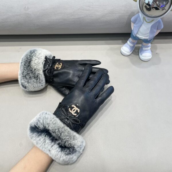 repliche,replica,perfette,siti di,affidabili,migliori siti,dove comprare,1:1,scarpe da ginnastica Chanel autunno e inverno pigro pelliccia di coniglio ricamo guanti di pelle di pecora cellulare touch screen