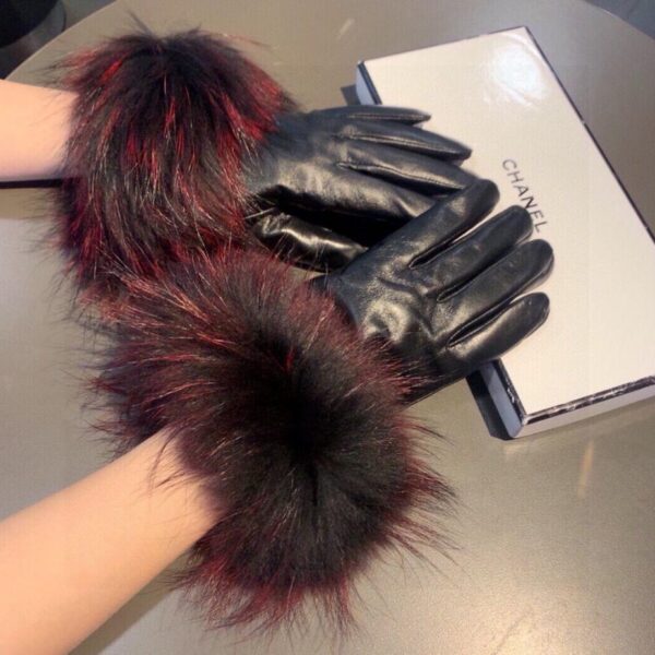 repliche,replica,perfette,siti di,affidabili,migliori siti,dove comprare,1:1,scarpe da ginnastica Guanti Chanel touch in pelliccia di volpe grande autunno e inverno