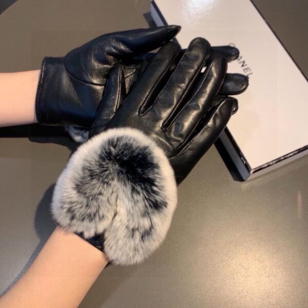 repliche,replica,perfette,siti di,affidabili,migliori siti,dove comprare,1:1,scarpe da ginnastica Guanti Chanel Love Autunno e Inverno Lazy Rabbit in pelle di pecora per cellulare Touch Screen