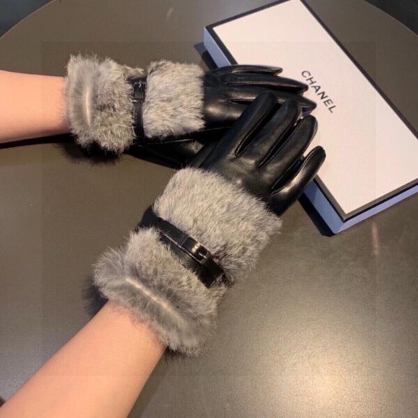 repliche,replica,perfette,siti di,affidabili,migliori siti,dove comprare,1:1,scarpe da ginnastica Chanel Guanti in pelle di pecora Lazy Rabbit autunno e inverno Touch screen per telefono cellulare