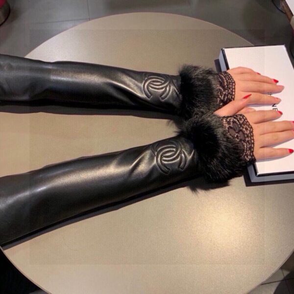 repliche,replica,perfette,siti di,affidabili,migliori siti,dove comprare,1:1,scarpe da ginnastica Guanti senza dita a manica lunga da donna CHANEL