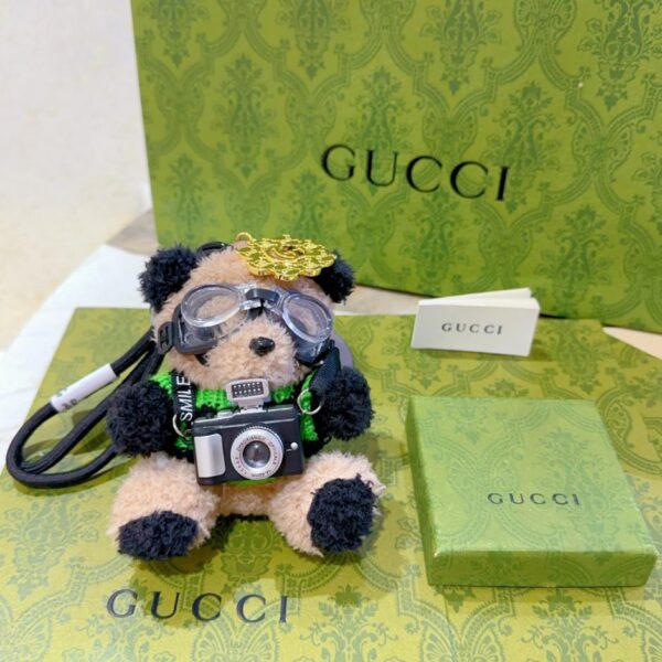 GUCCI nuova fibbia per borsa portachiavi (3DDE)