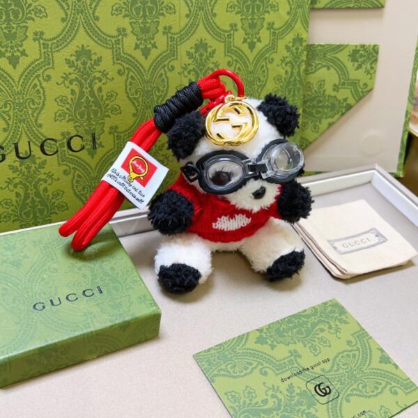 GUCCI nuova fibbia per borsa portachiavi (3FCC)