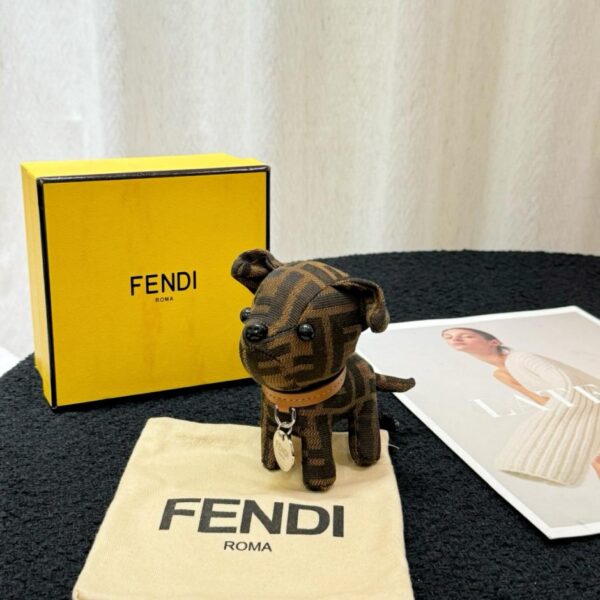 repliche,replica,perfette,siti di,affidabili,migliori siti,dove comprare,1:1,scarpe da ginnastica Fendi Bulldog francese ciondolo portachiavi ornamento
