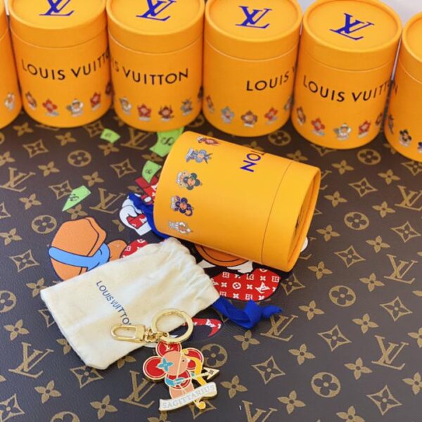 repliche,replica,perfette,siti di,affidabili,migliori siti,dove comprare,1:1,scarpe da ginnastica Portachiavi zodiaco LV-Sagittario️Dettagli Actual Shot (C460)