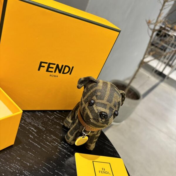 repliche,replica,perfette,siti di,affidabili,migliori siti,dove comprare,1:1,scarpe da ginnastica Nuovo FENDI Fendi Portachiavi con ciondolo per borsa di riparazione per cani in edizione limitata (42BB)