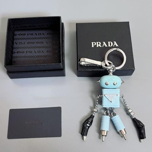 repliche,replica,perfette,siti di,affidabili,migliori siti,dove comprare,1:1,scarpe da ginnastica Prada Robot Portachiavi Sito Ufficiale Modello 919018(A83F)