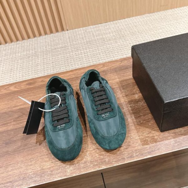 [Versione top] Prada scarpe da ginnastica morali leggere con la suola sottile in stile passerella, scarpe casual