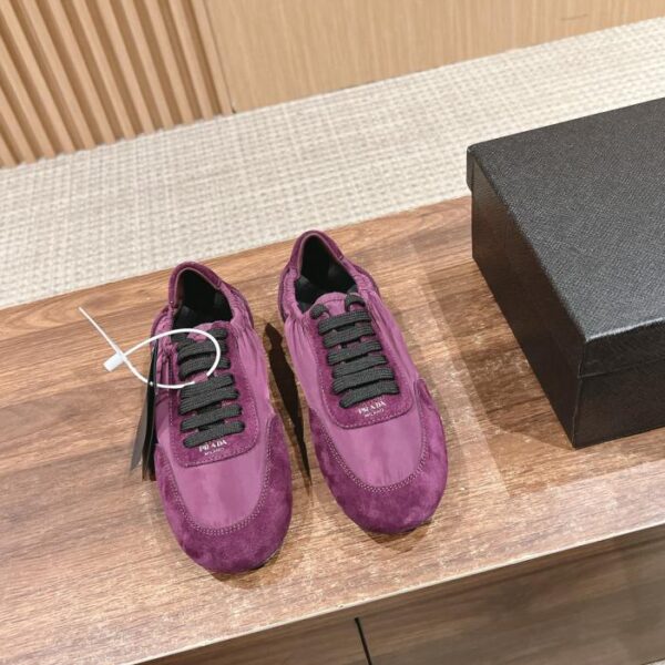 [Versione top] Prada scarpe casual da allenamento morali leggere con la suola sottile nuove (1F3A)