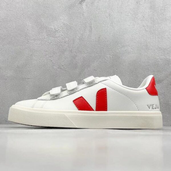 repliche,replica,perfette,siti di,affidabili,migliori siti,dove comprare,1:1,scarpe da ginnastica Veja sneakers extra in pelle sneakers classiche bianche con velcro piccole (78D8)