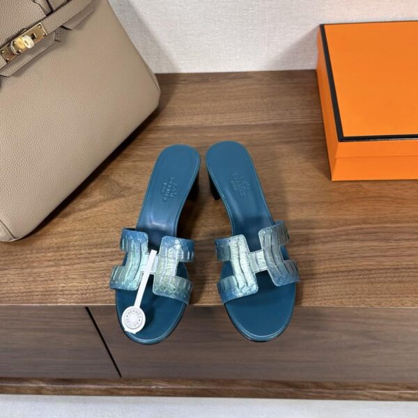 repliche,replica,perfette,siti di,affidabili,migliori siti,dove comprare,1:1,scarpe da ginnastica Hermes Oran Hermes H Sandali Serie Pelle di serpente (DB99)