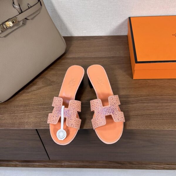  Superficie forata Hermes Oran Serie sandali Hermès H (DDBF)