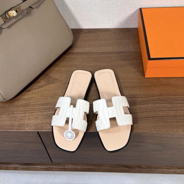 Hermes Oran Hermes H Sandali Serie Pelle di serpente (388F)