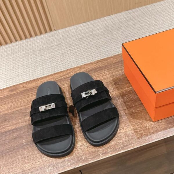 [Versione top] Pantofole nuova coppia Hermes Oran (9D20)