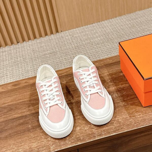 [Versione Top] Scarpe da skateboard casual Hermes Deep Couple bianche (47DB)
