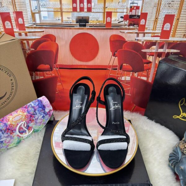 repliche,replica,perfette,siti di,affidabili,migliori siti,dove comprare,1:1,scarpe da ginnastica Sandali con diamanti di Christian Louboutin