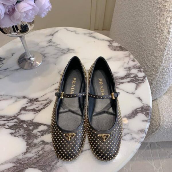 PRAD nuovo triangolo marchio Mary Jane scarpe