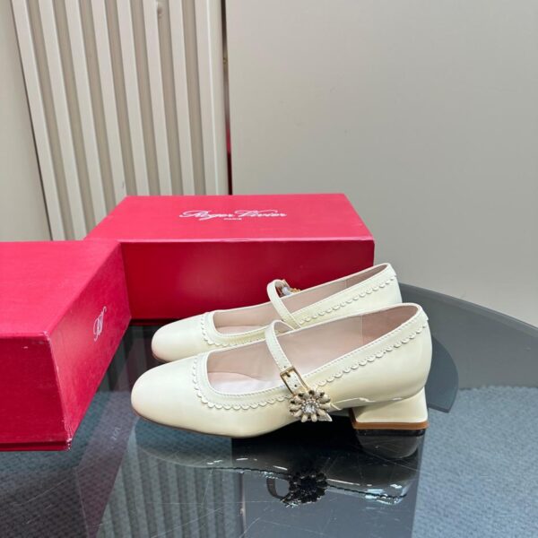 repliche,replica,perfette,siti di,affidabili,migliori siti,dove comprare,1:1,scarpe da ginnastica Scarpe Mary Jane con fibbia Rover Vivier RV Diamond