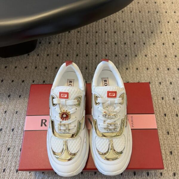 repliche,replica,perfette,siti di,affidabili,migliori siti,dove comprare,1:1,scarpe da ginnastica Roger Vivier primavera ed estate RV sneakers con suola spessa e scarpe casual