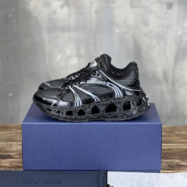 Dior Dior B35 ultime scarpe da ginnastica casual vuote con lacci e punta tonda