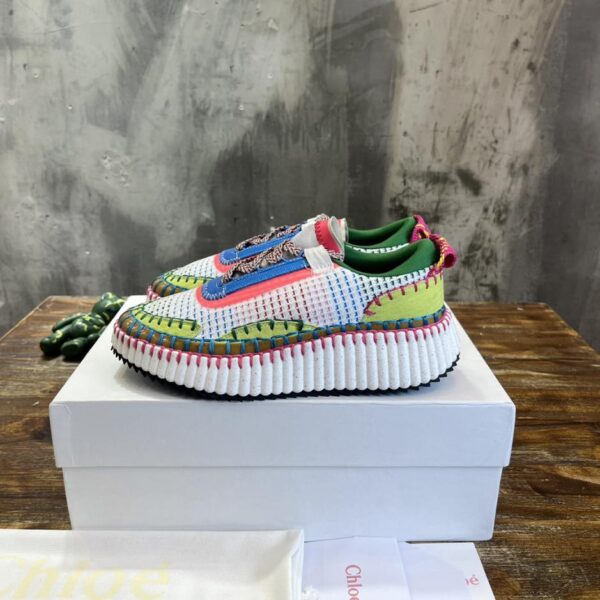 repliche,replica,perfette,siti di,affidabili,migliori siti,dove comprare,1:1,scarpe da ginnastica Nuova collezione Primavera/Estate Chloe Nama sneaker serie arcobaleno