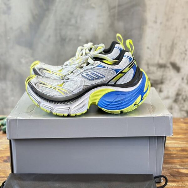 Balenciaga Sneaker stringate Balenciaga 10XL in mesh con punta tonda